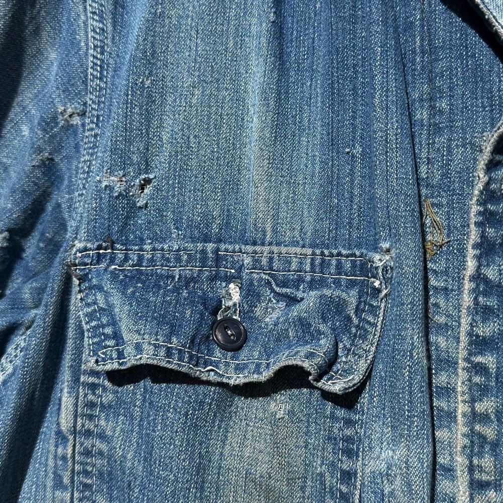 BIG MAC 70s ヴィンテージ デニム カバーオール デニムジャケット BIG MAC - Penneys】ヴィンテージ ハイエイジング カバーオール デニム