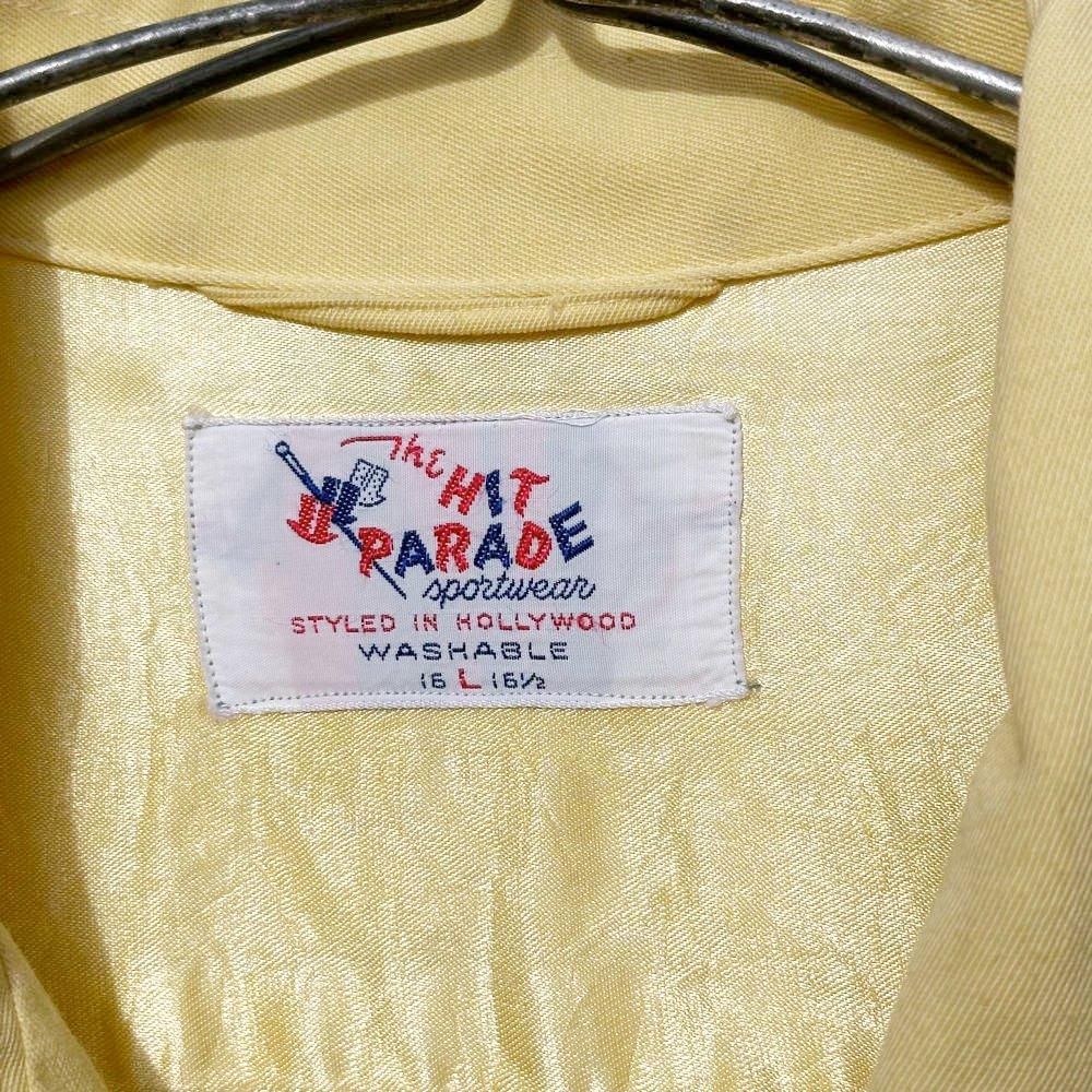 THE HIT PARADE】ヴィンテージ レーヨンギャバジン オープン THE HIT PARADE】ヴィンテージ レーヨンギャバジン オープン