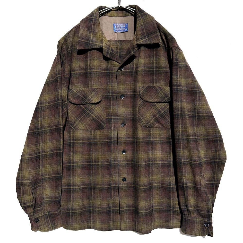 ペンドルトン【PENDLETON】ヴィンテージ オンブレチェック オープン