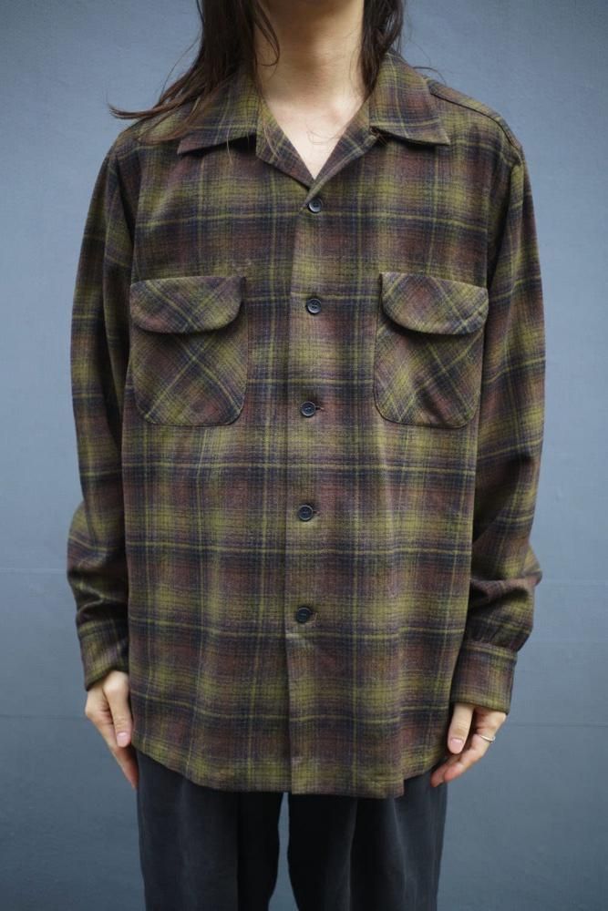 ペンドルトン【PENDLETON】ヴィンテージ オンブレチェック オープン