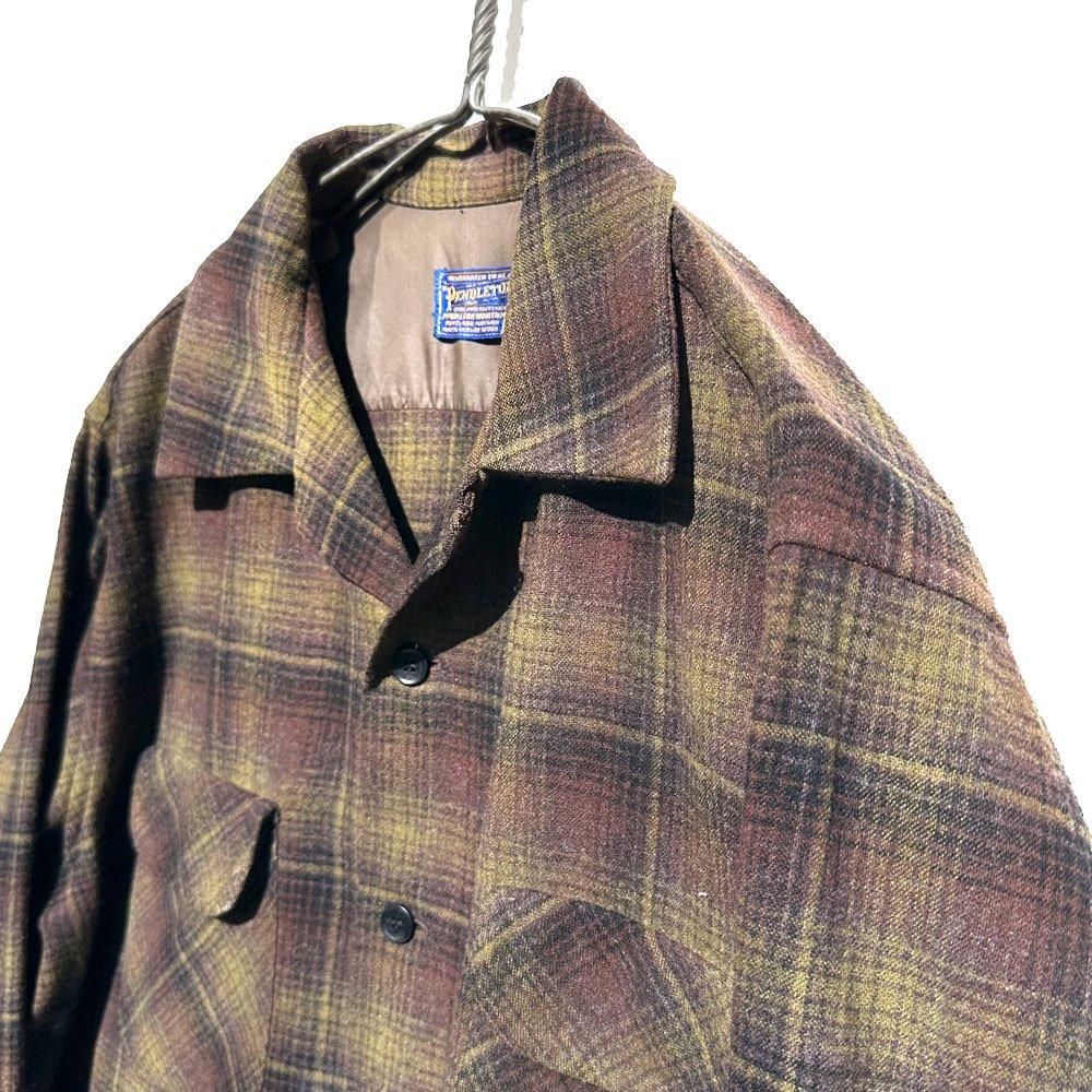 ペンドルトン【PENDLETON】ヴィンテージ オンブレチェック オープン