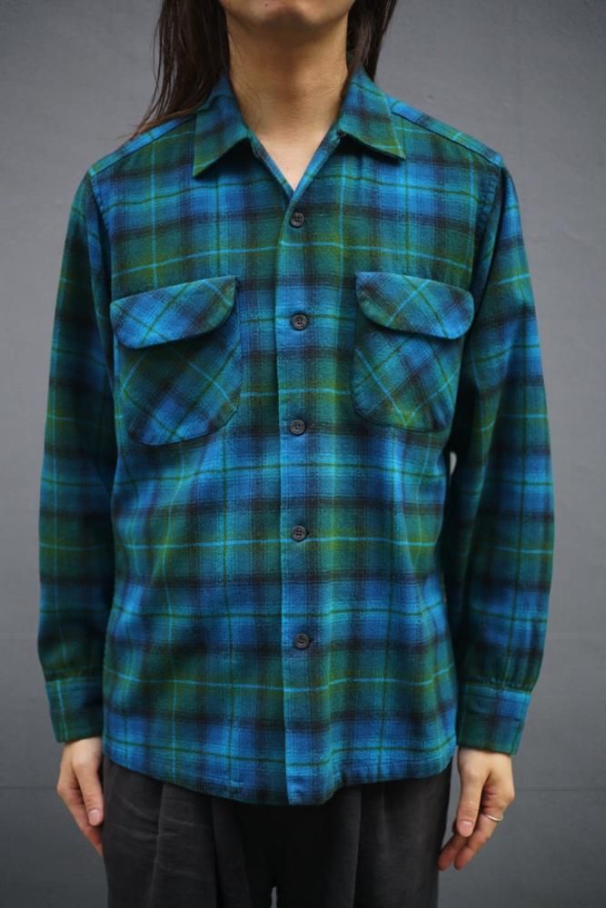 ペンドルトン【PENDLETON】ヴィンテージ オンブレチェック オープン