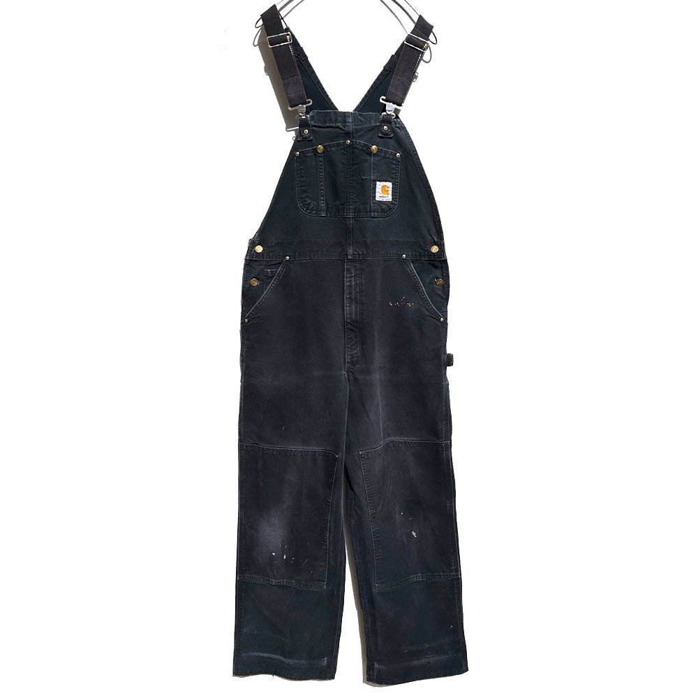 【Carhartt - Made In Mexico】ヴィンテージ ダブルニー ブラックダック オーバーオール【2005's】Vintage Duck  Overall