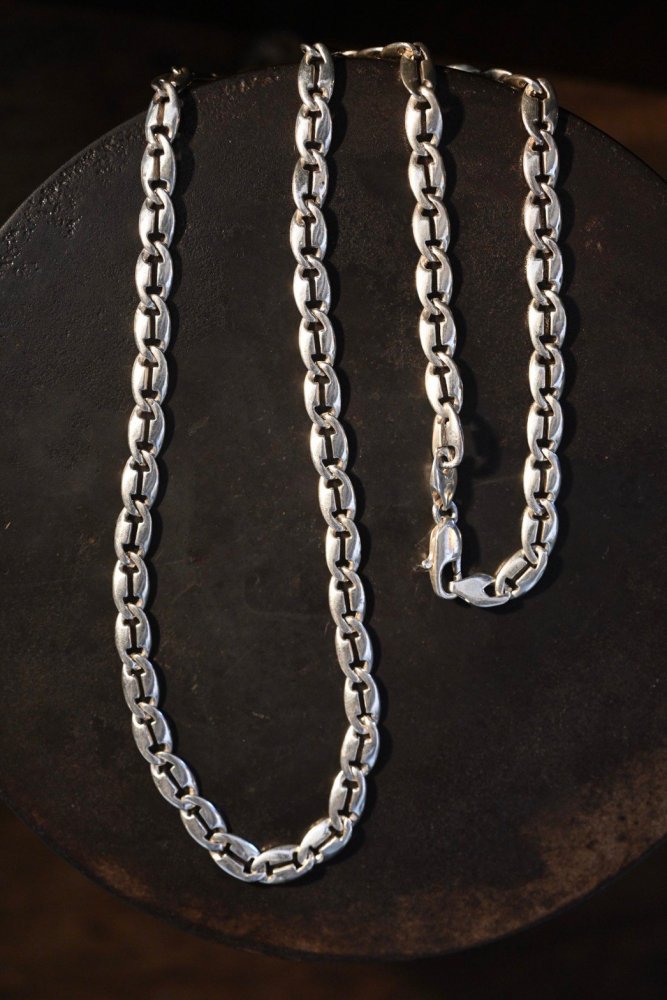 イタリア ヴィンテージ シルバー チェーン ネックレス [ sterling silver 925 ] [ necklace ] Italy  vintage silver chain necklace | RUMHOLE beruf - Online Store 公式通販サイト