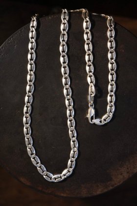  ΡItaly vintage silver chain necklace ꥢ ơ С  ͥå쥹 