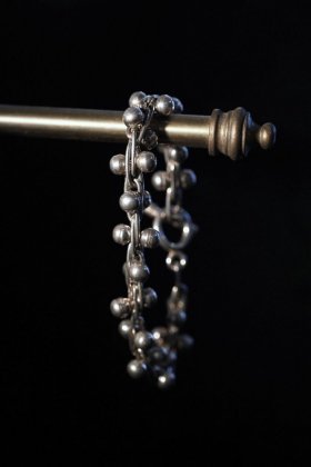  ΡVintage DNA chain heavy silver  bracelet ơ إӡС DNA  ֥쥹å 