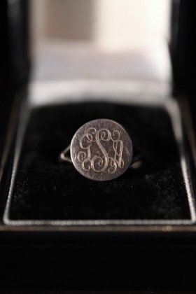  ΡMid 20th silver signet ring ơ С ͥåȥ 