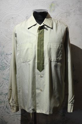  Ρus 1960s tie printed cotton shirt