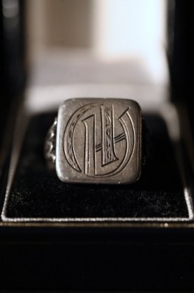  ΡEarly 20th silver signet ring 20Ƭ С ͥåȥ  