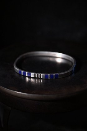  ΡMexico vintage silver  lapis lazuli bracelet ᥭ ơ С ԥ饺 ֥쥹å 