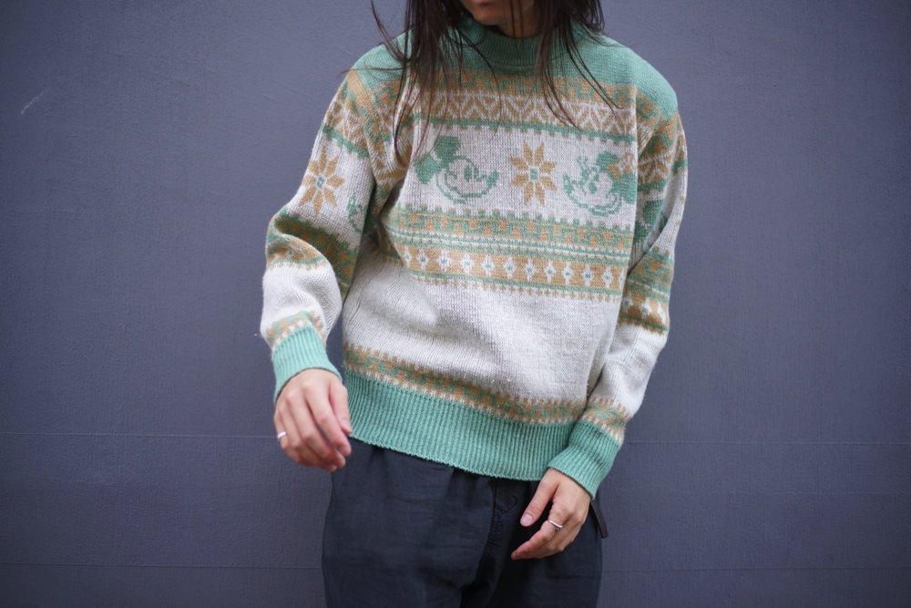 KENNINGTON × DISNEY】ヴィンテージ ミッキー スキーセーター【1970's