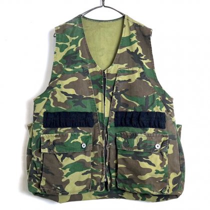  Ρơ åɥɥ ϥƥ󥰥٥ȡ1980's-Vintage Woodland Camouflage Hunting Vest