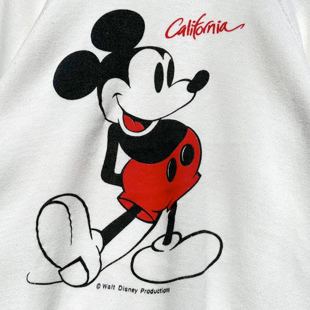 オールド ミッキー【Mickey - Made In USA】ヴィンテージ ディズニー スウェットシャツ【1980's-】Vintage Sweat  Shirt