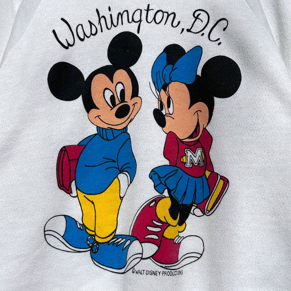 オールドミッキー【Mickey - Made In USA】ヴィンテージ ディズニー スウェットシャツ【1980's-】Vintage Sweat  Shirt