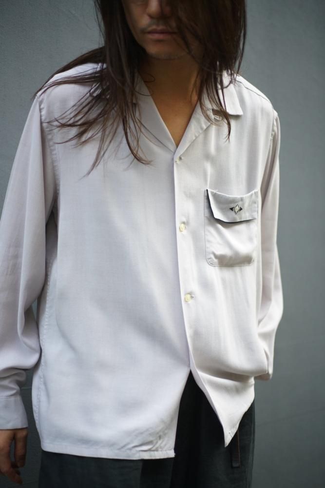 puritan】ヴィンテージ オープンカラー レーヨンシャツ【1960's