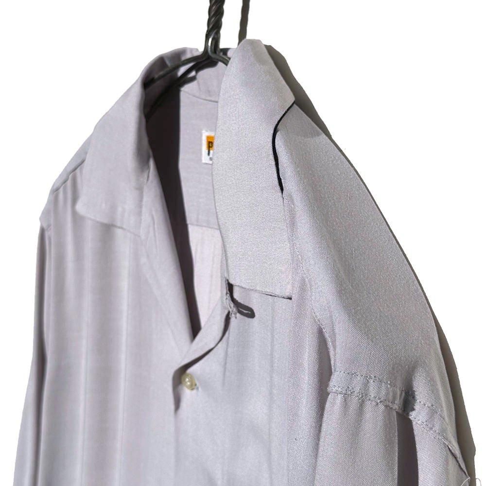 puritan】ヴィンテージ オープンカラー レーヨンシャツ【1960's