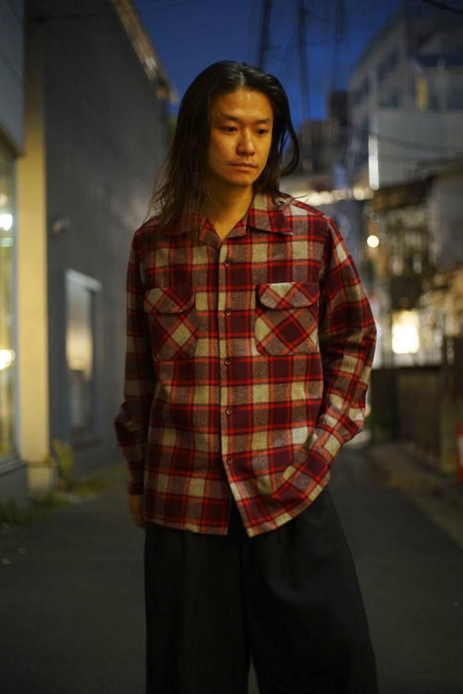 ペンドルトン【PENDLETON】ヴィンテージ オープンカラー ウール