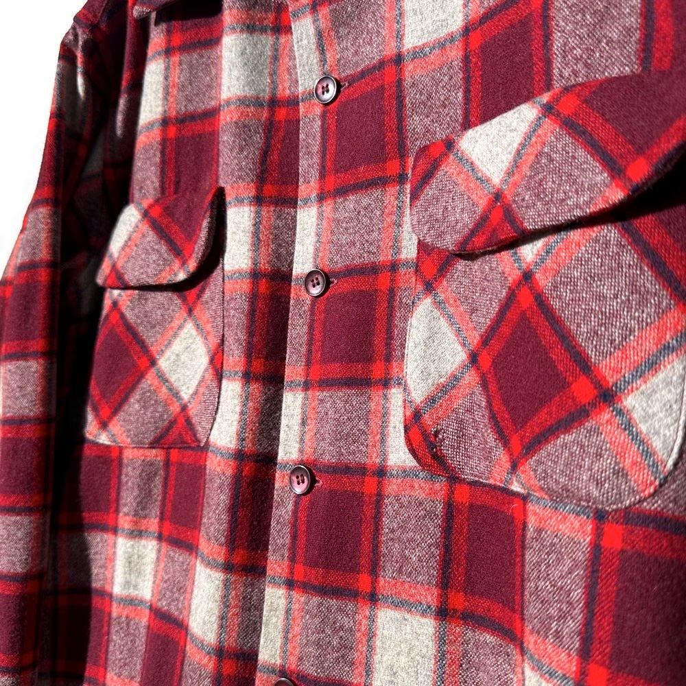 ペンドルトン【PENDLETON】ヴィンテージ オープンカラー ウール ペンドルトン【PENDLETON】ヴィンテージ オープンカラー ウール