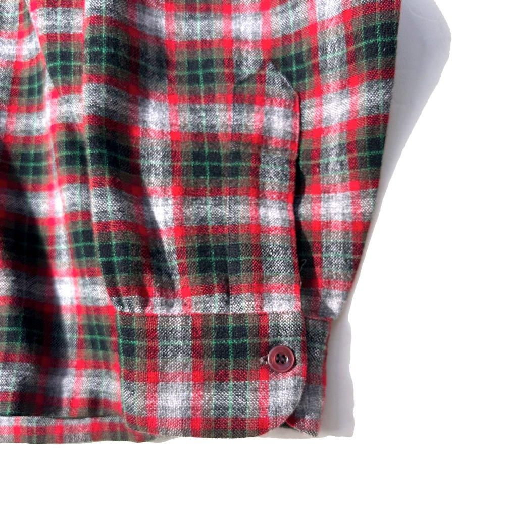ペンドルトン【PENDLETON】ヴィンテージ オープンカラー ウールシャツ