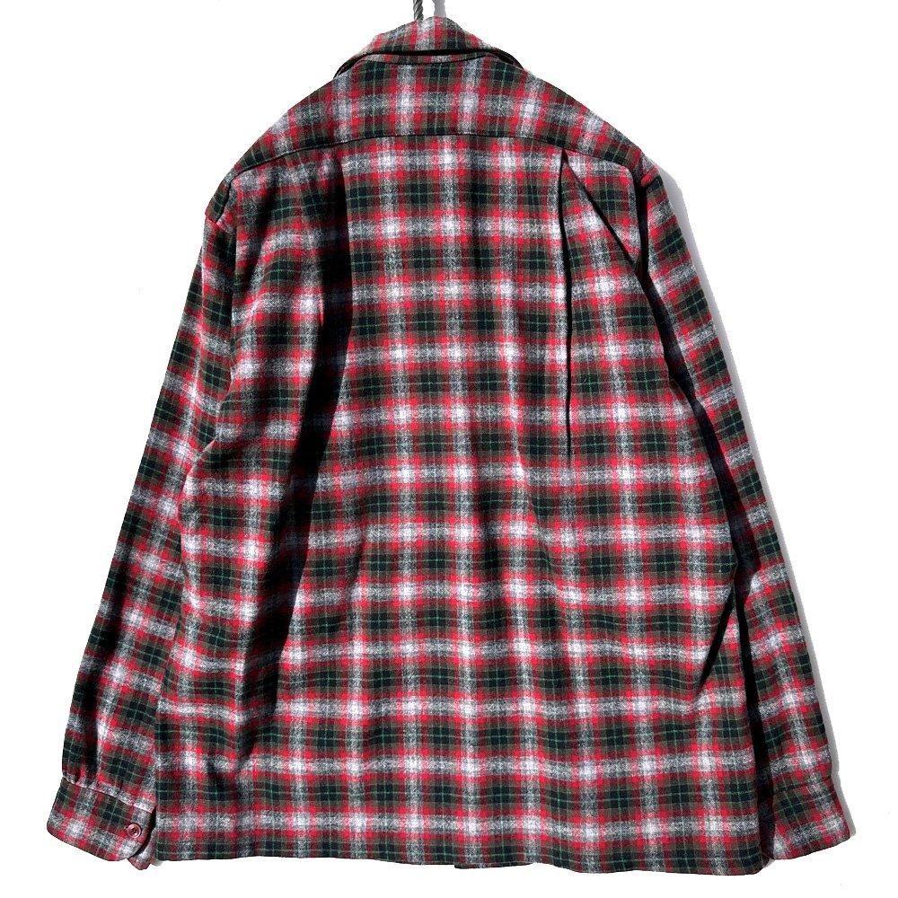 ペンドルトン【PENDLETON】ヴィンテージ オープンカラー ウールシャツ