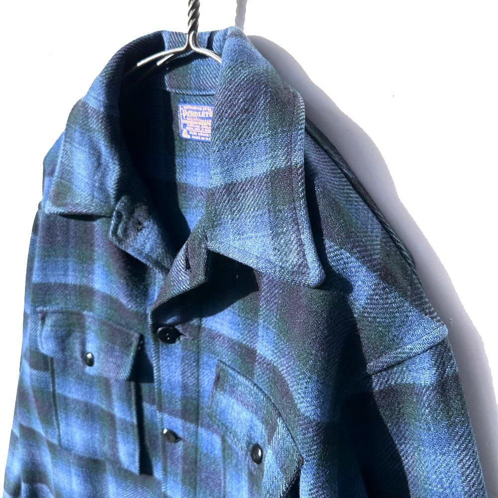 PENDLETON】ヴィンテージ オンブレチェック ヘビーウール