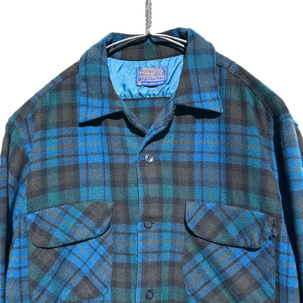 ペンドルトン【PENDLETON】ヴィンテージ オンブレチェック オープン