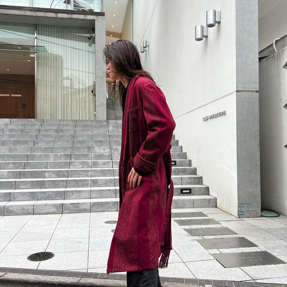 休日限定 ウールガウン ヴィンテージ ローブ【1950's-】Vintage Robe Wool トップス