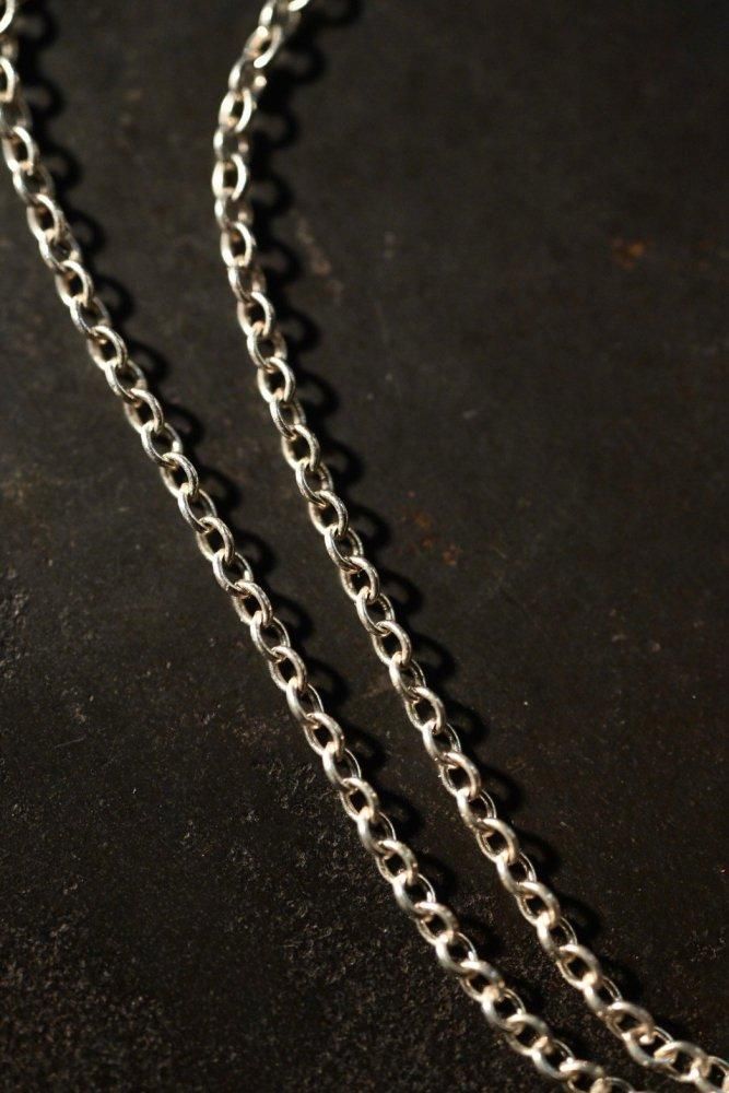 ヴィンテージ シルバー ツーフェイス ネックレス [ sterling