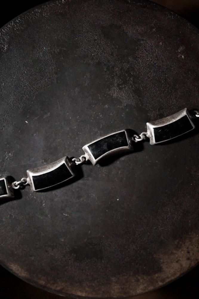 メキシコ ヴィンテージ シルバー オニキス ブレスレット [ sterling