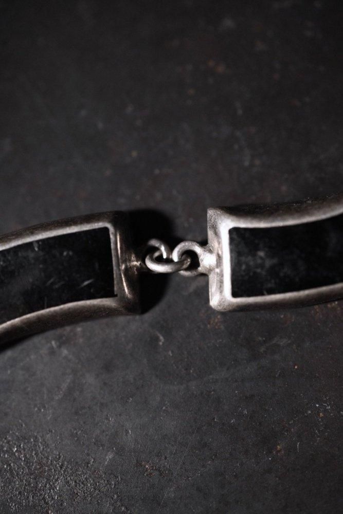 メキシコ ヴィンテージ シルバー オニキス ブレスレット [ sterling