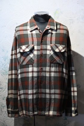  Ρus 1960s wool nylon check shirt