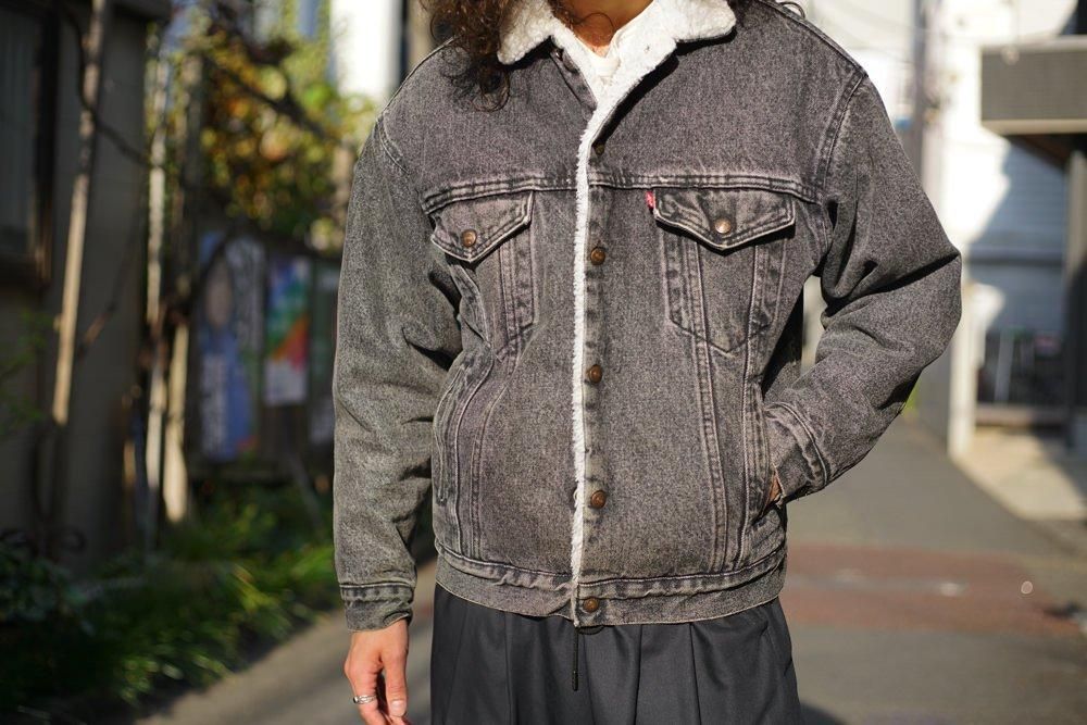 リーバイス【Levi's 70609-4858】ボアライニング ブラックデニム