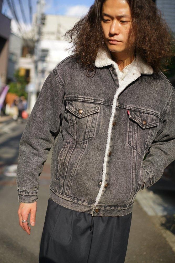 リーバイス【Levi's 70609-4858】ボアライニング ブラックデニム