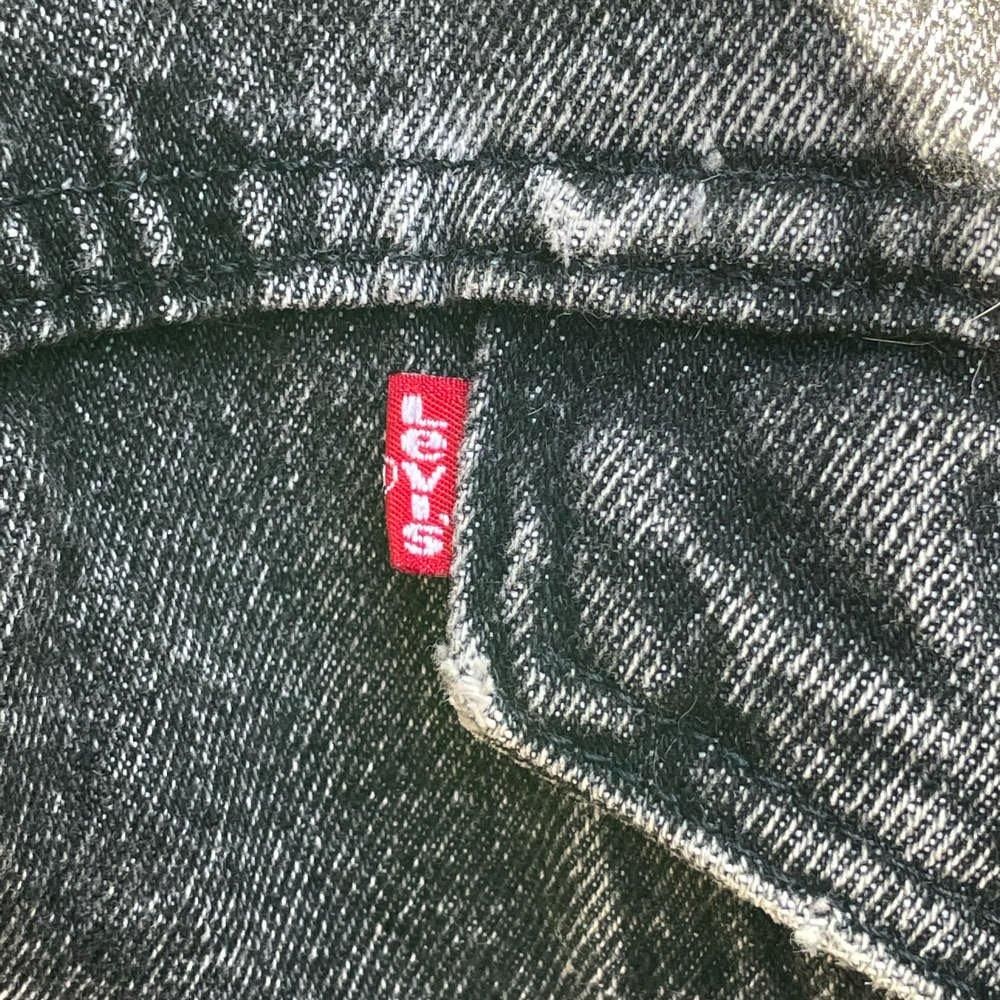 リーバイス【Levi's 70609-4858】ボアライニング ブラックデニム リーバイス【Levi's 70609-4858】ボアライニング ブラックデニム