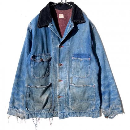  ΡBIG MAC - Penneysۥơ ϥ С ǥ˥ॸ㥱å ֥󥱥åȥ饤˥󥰡1960's -Vintage Aging Denim Jacket