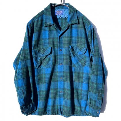  ΡڥɥȥPENDLETONۥơ ֥å ץ󥫥顼 륷ġ1960's-Vintage Wool Shirt