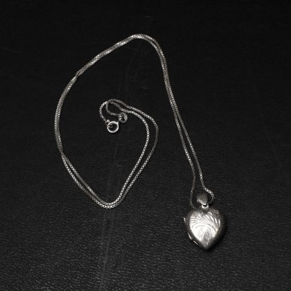  Ρơ ȥϡ å ͥå쥹Late 1930'~Heart Shaped Sterling Top