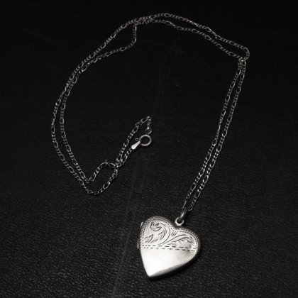  Ρơ ȥϡ å ͥå쥹Late 1930'~Heart Shaped Sterling Top