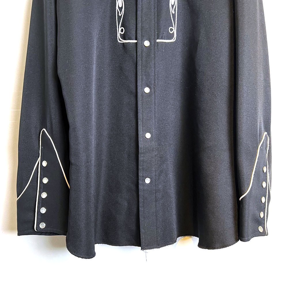 【H BAR C】ヴィンテージ ウエスタンシャツ【1970's-】Vintage Embroidered Western Shirt