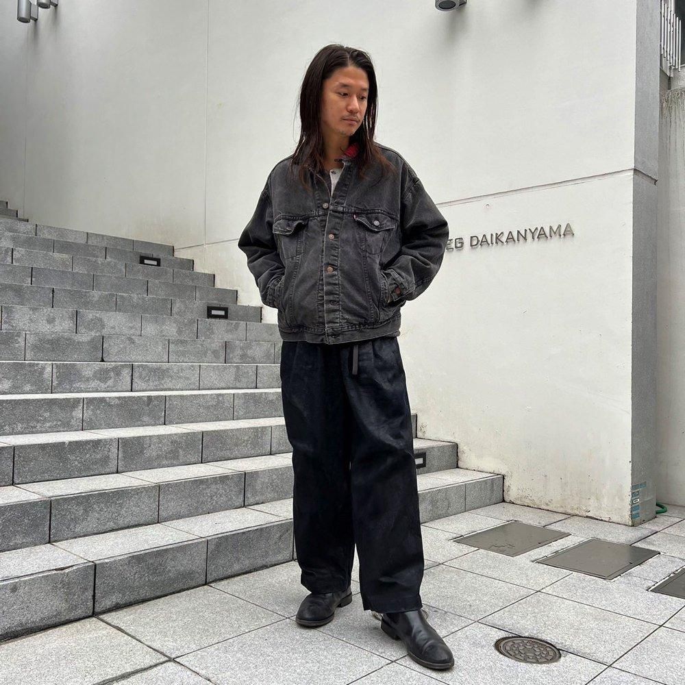 在庫処分 激安 Levi's 70417-9416】ヴィンテージ ブラックデニムジャケット ジャケット・アウター
