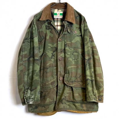  ΡGAME WINNERۥơ ե顼 ϥƥ󥰥㥱åȡ1960's-Vintage Camouflage Hunting Jacket