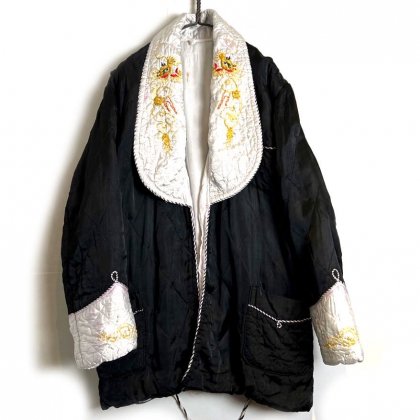  Ρơ ٥˥ ƥ󥰥֡1950's-Vintage Souvenir Quilting Robe