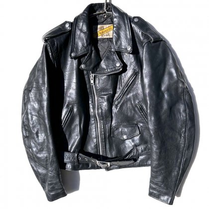  ΡåȡSchott - Made In USAۥơ ֥ 饤㥱åȡ1980's-Vintage Double Riders Jacket