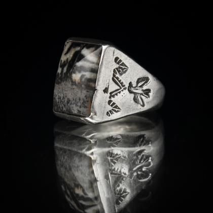 70's HERFF JONES STERLING スターリング カレッジリング