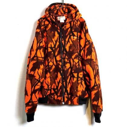  ΡCabelasۥơ ե꡼ѡ1980's-Vintage Leaf Pattern Fleece Parka