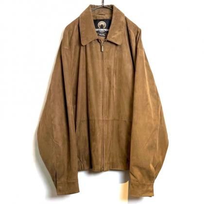  ΡWEATHERPROOFۥơ ե ɥꥺ顼㥱åȡ1990's-Vintage Fake Suede Drizzler Jacket