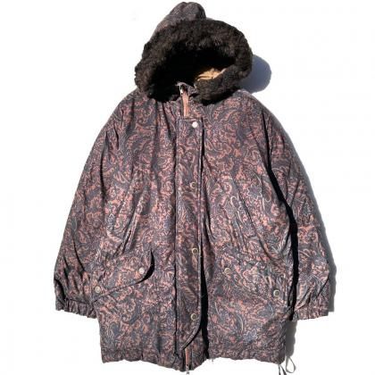  ΡLondon Fogۥơ ڥ꡼ ԡաǥ 󥸥㥱åȡ1980's -Vintage Peach Skin Hoodie