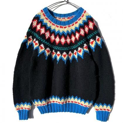  Ρơ ϥɥ˥å Υǥå1970's-Vintage Nordic Sweater
