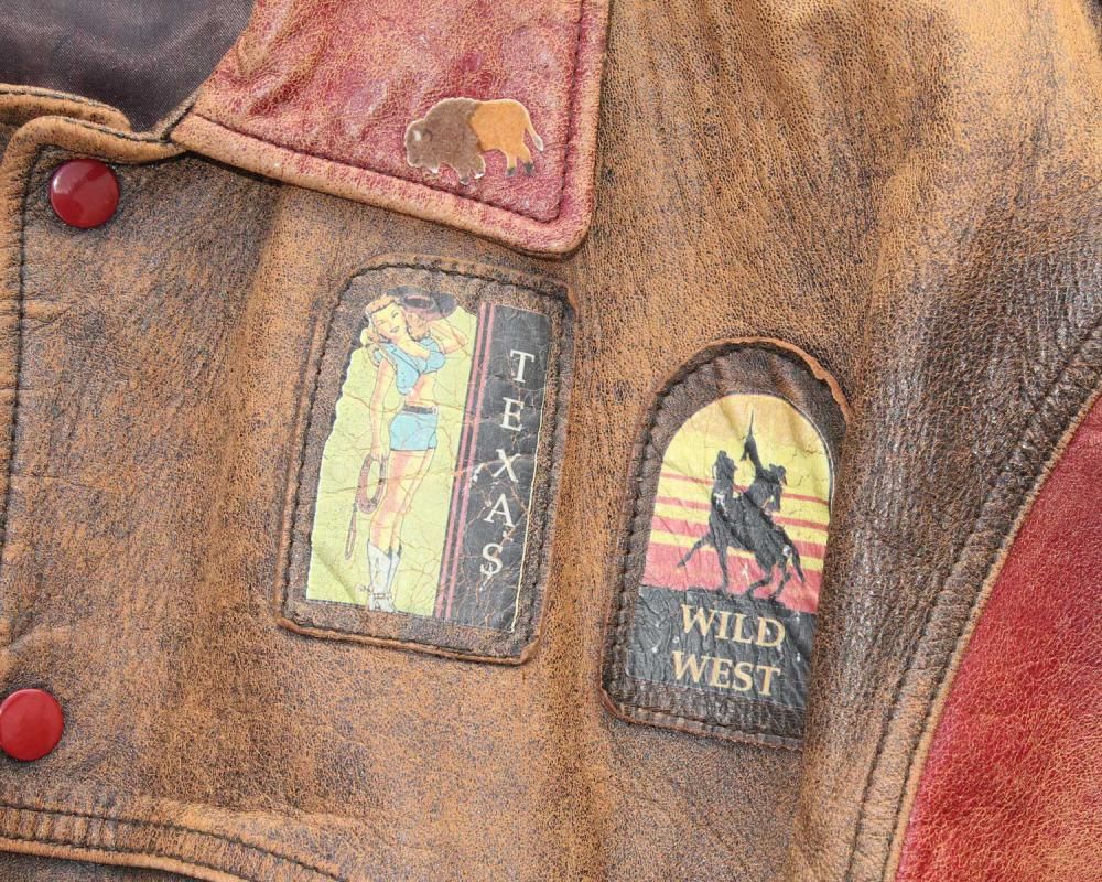 ヴィンテージ レザー ボンバー ジャケット【PIONEER WEAR