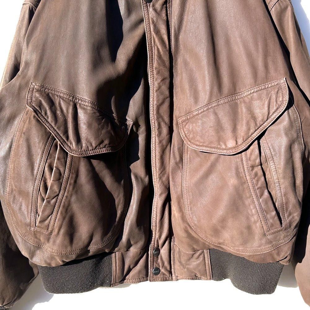 MIRAGE】ヴィンテージ A-2スタイル レザージャケット【1990's